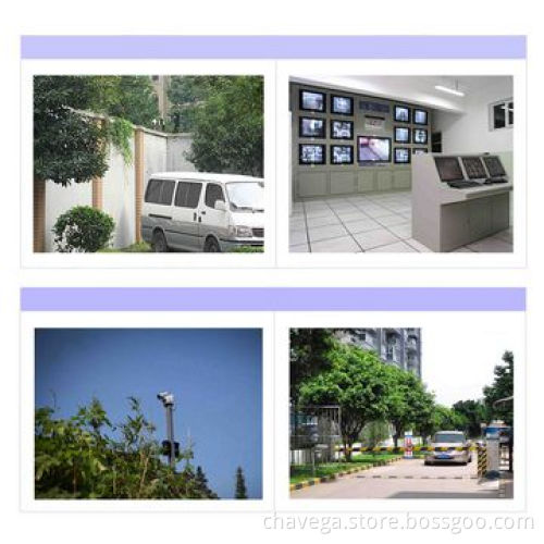 4-inch 700TVL resolution waterproof middle speed PTZ Wi-Fi wireless HD IP camera